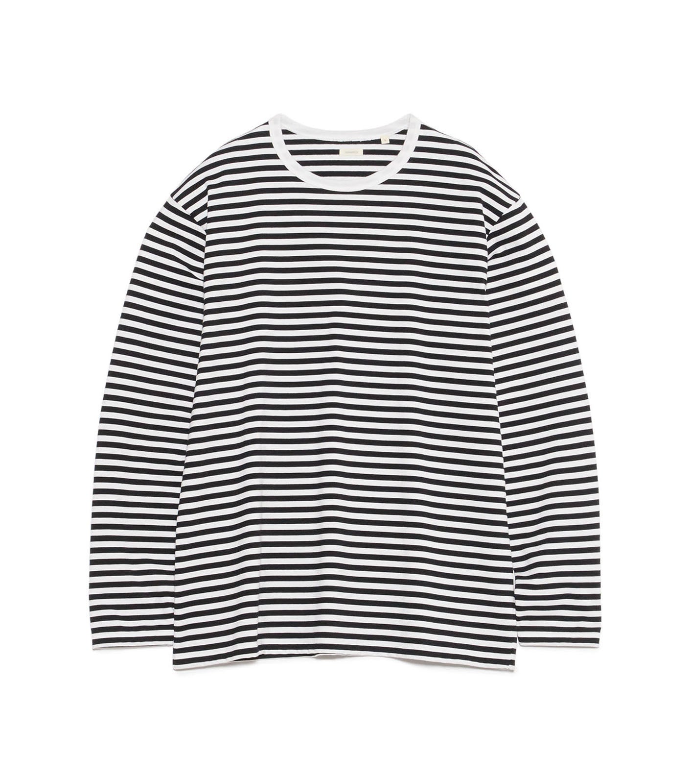 nanamica COOLMAX Stripe Jersey L/S Tee