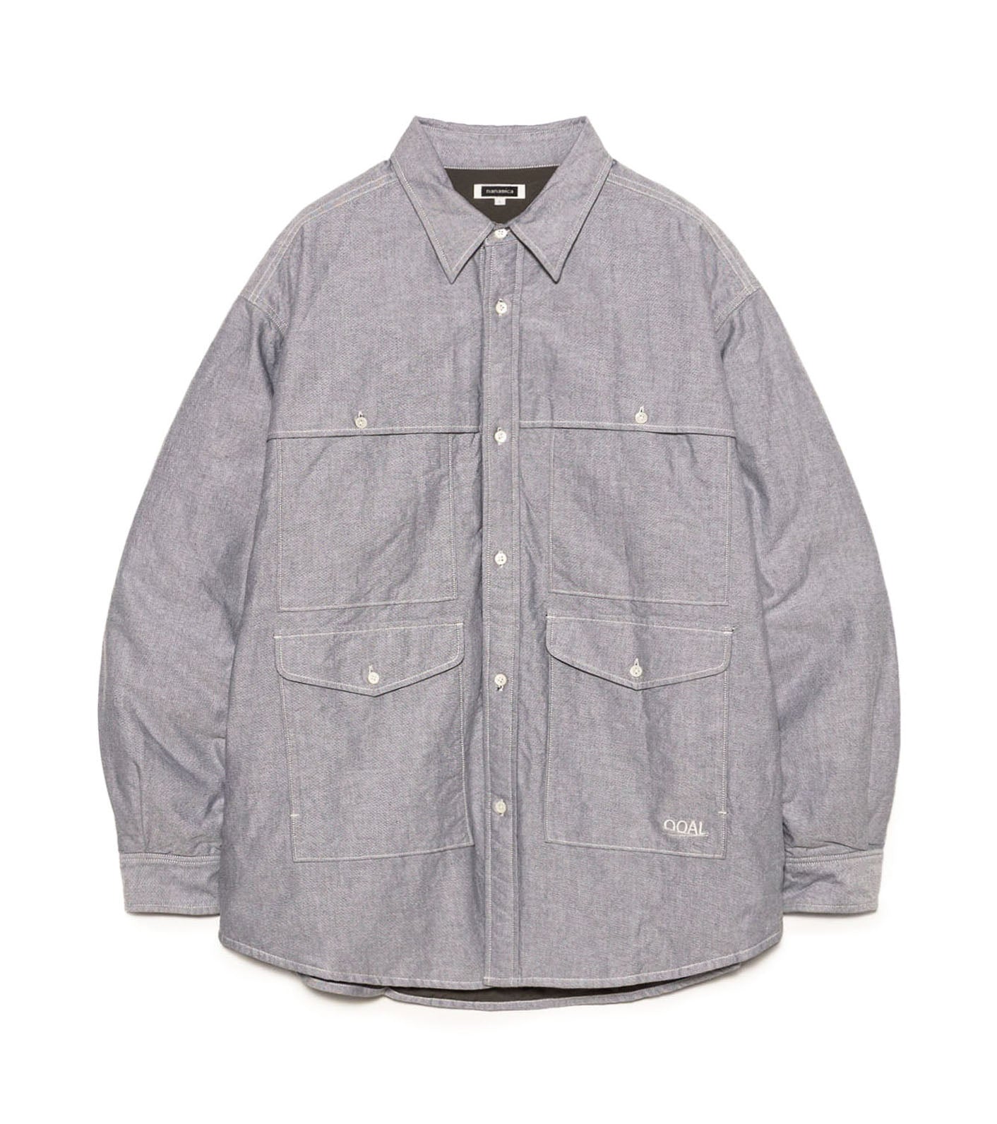 nanamica OOAL Cotton Oxford Cruiser Shirt Jacket