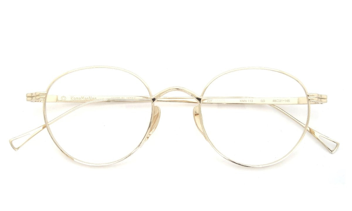 KameManNen Eyeglass Frame MEI 113 GD 48size