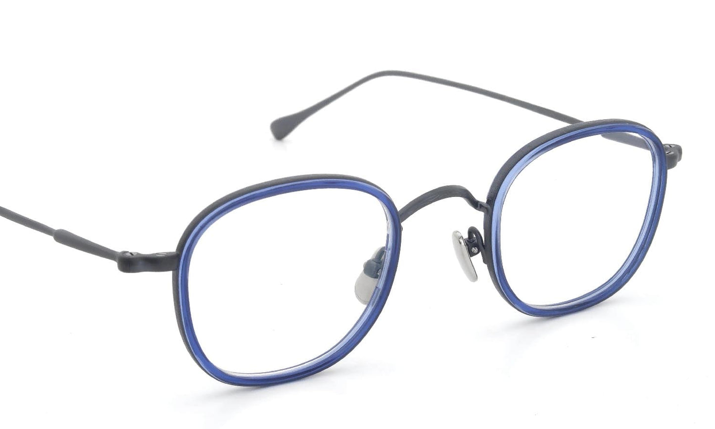 KameManNen Eyeglass Frame SAI 137 NB/MBK