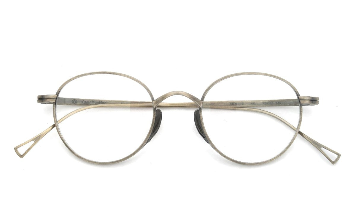 KameManNen Eyeglass Frame MEI 113 AG 46size – unexpected store