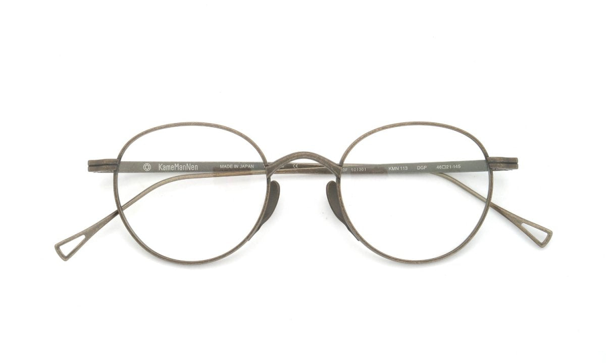 KameManNen Eyeglass Frame KMN-113 DGP 46size