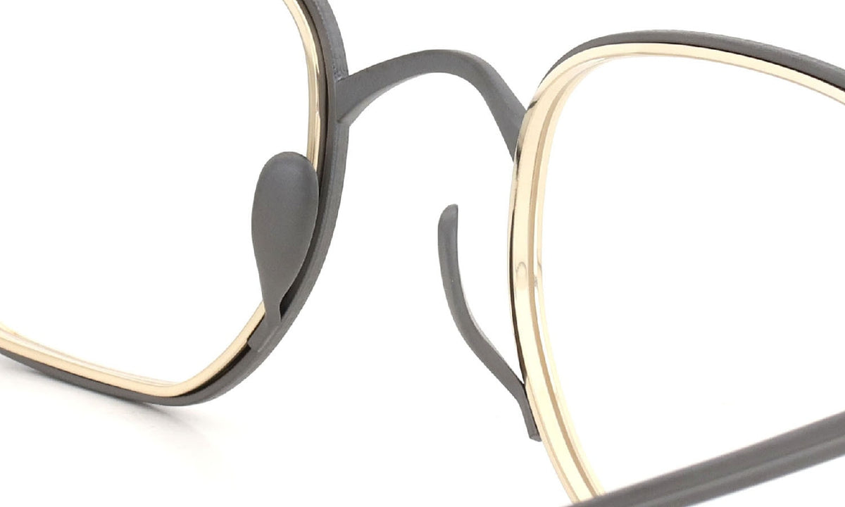 KameManNen Eyeglass Frame KMN-1233 MGR/GD 47size