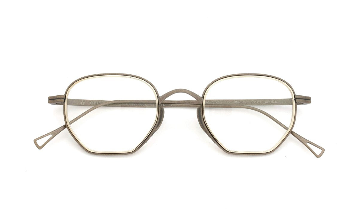 KameManNen Eyeglass Frame KMN-1235 DGP/LG