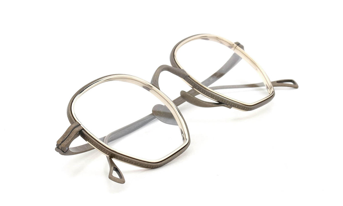 KameManNen Eyeglass Frame KMN-1235 DGP/LG
