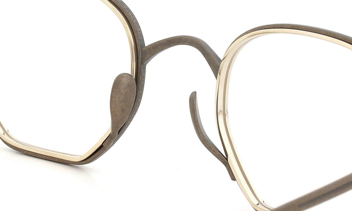 KameManNen Eyeglass Frame KMN-1235 DGP/LG