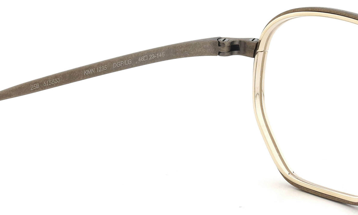 KameManNen Eyeglass Frame KMN-1235 DGP/LG