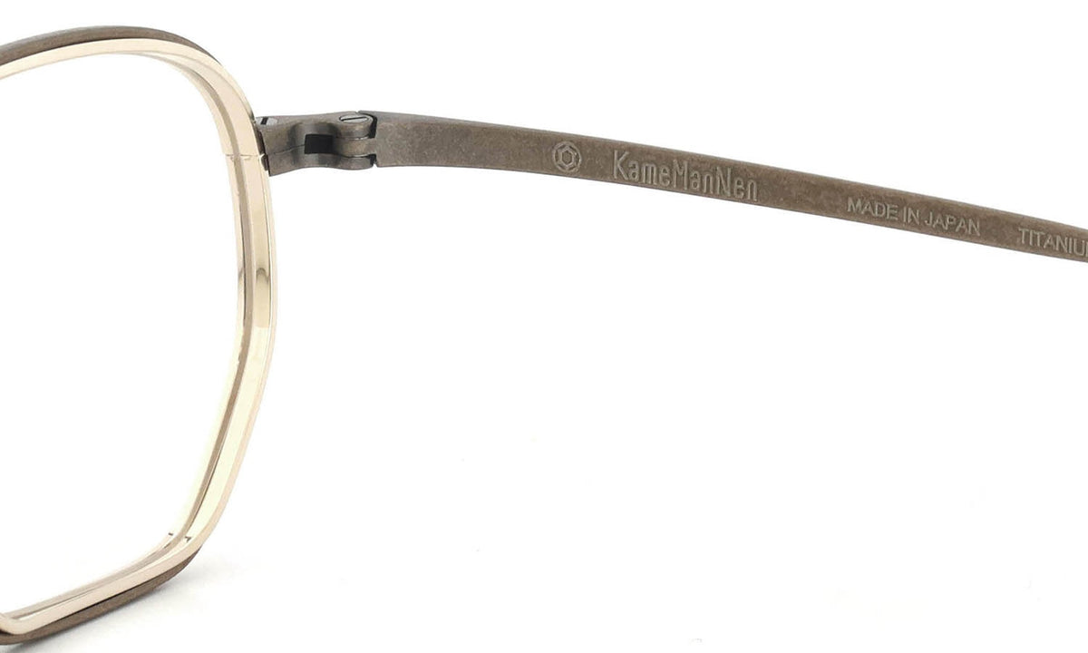 KameManNen Eyeglass Frame KMN-1235 DGP/LG