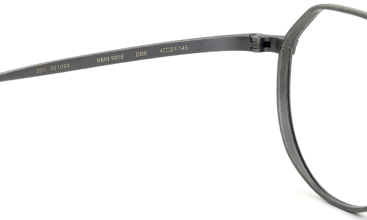 KameManNen Eyeglass Frame KMN-9916 DBK 47size