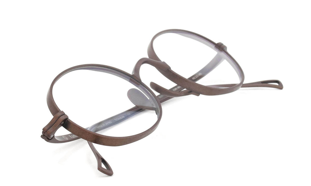KameManNen Eyeglass Frame KMN-9918 DBR 48size