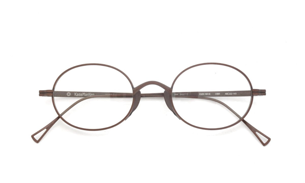 KameManNen Eyeglass Frame KMN-9918 DBR 48size