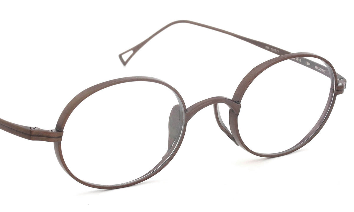 KameManNen Eyeglass Frame KMN-9918 DBR 48size