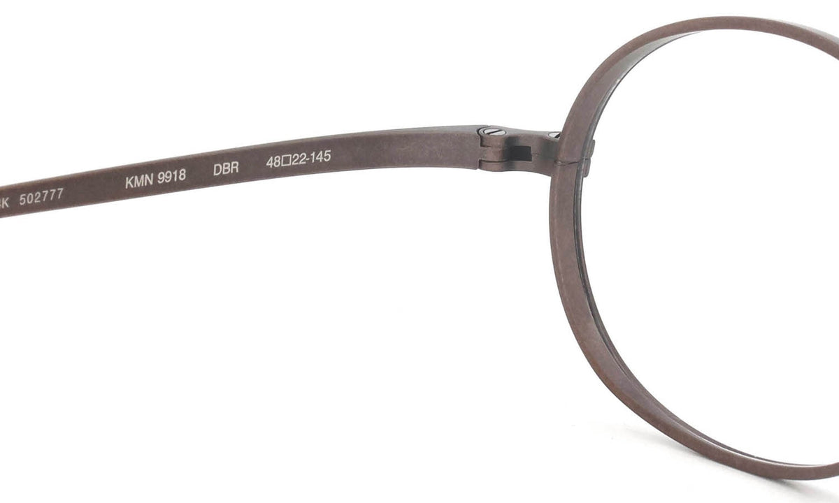 KameManNen Eyeglass Frame KMN-9918 DBR 48size