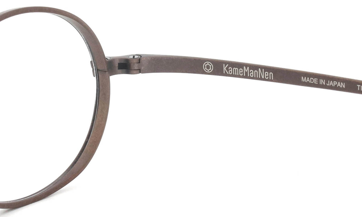 KameManNen Eyeglass Frame KMN-9918 DBR 48size