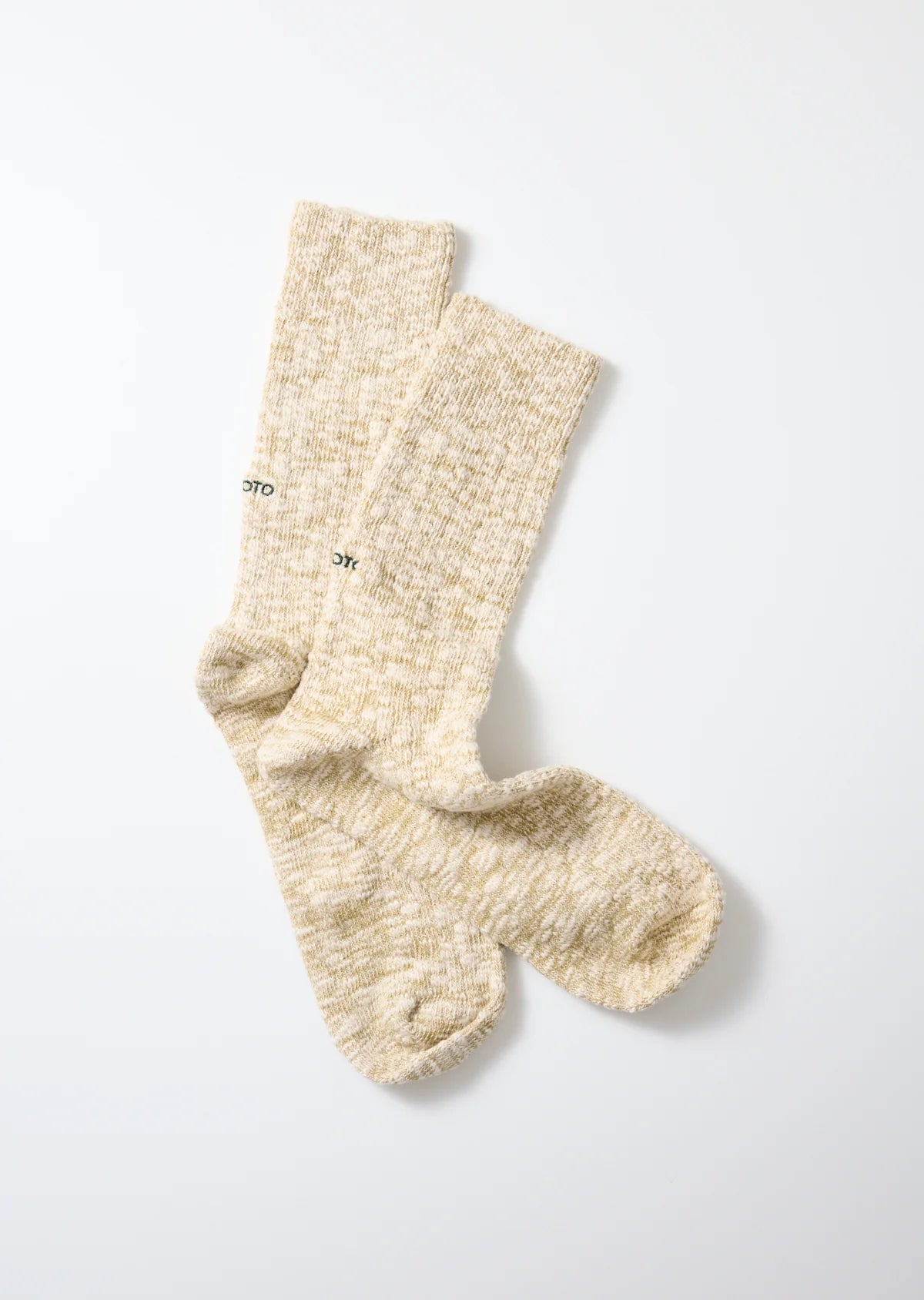 RoToTo ORGANIC COTTON SLUB CREW SOCKS