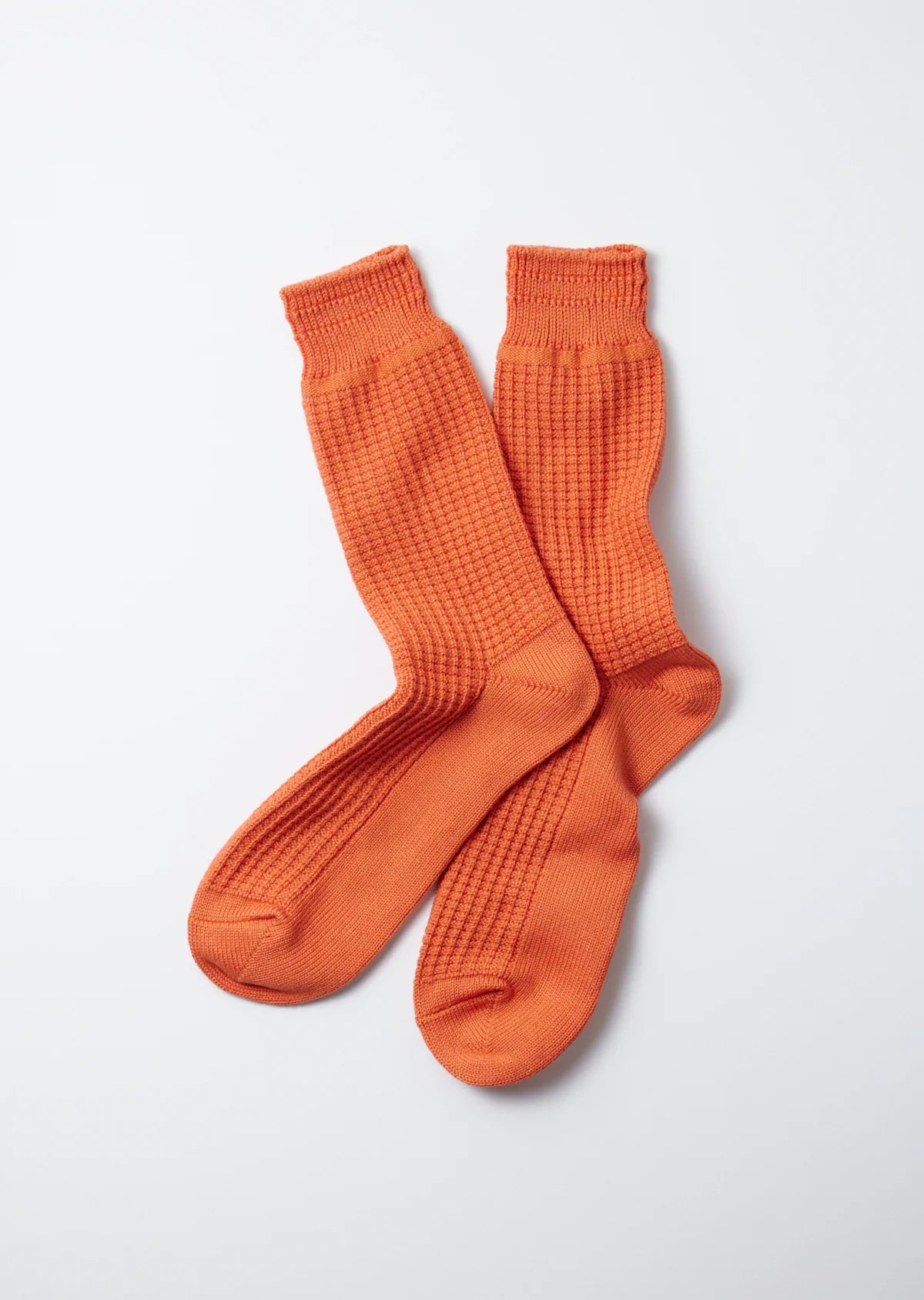 RoToTo COTTON WAFFLE CREW SOCK