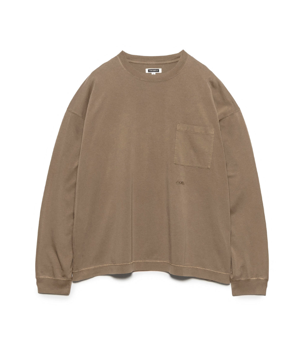 nanamica OOAL Long Sleeve Pocket Tee