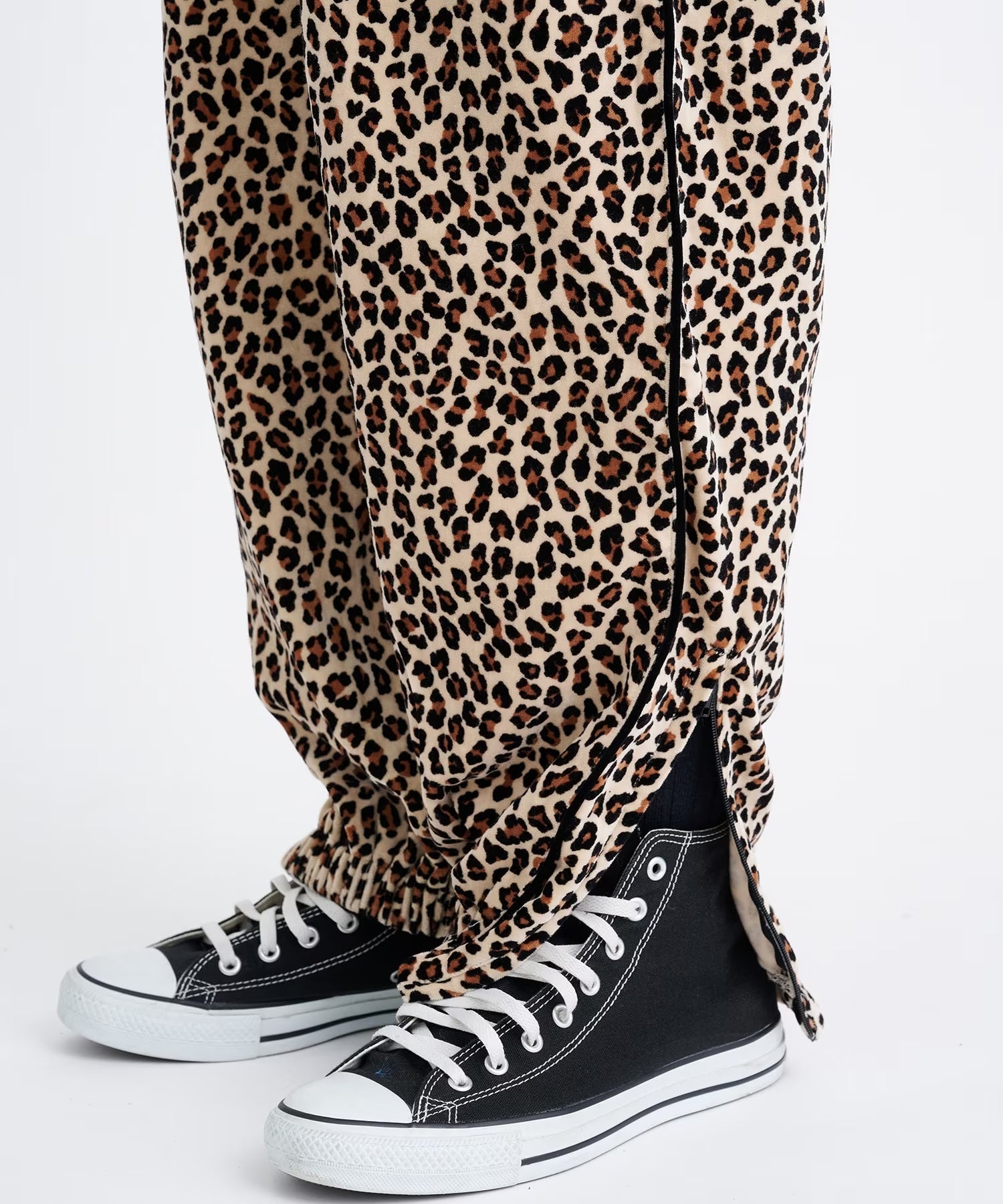 WACKO MARIA LEOPARD VELVET TRACK PANTS – unexpected store