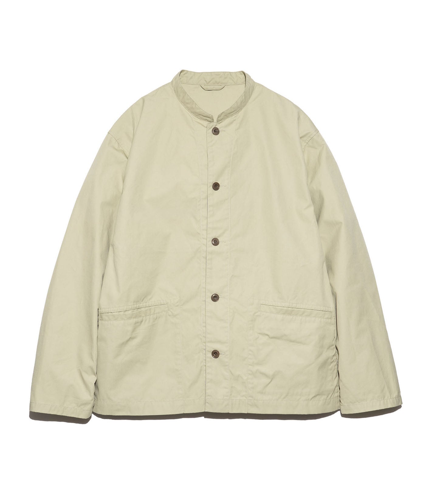 nanamica Band Collar Shirt Jacket