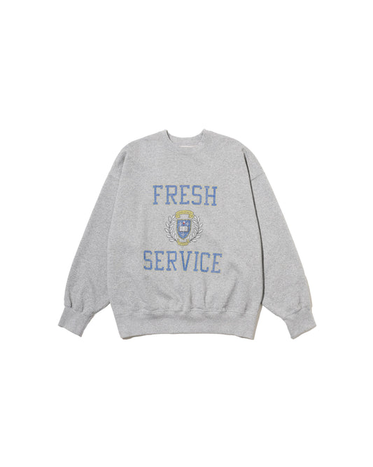 FreshService LIGHT OZ CREW NECK SWEAT “COLLEGE”