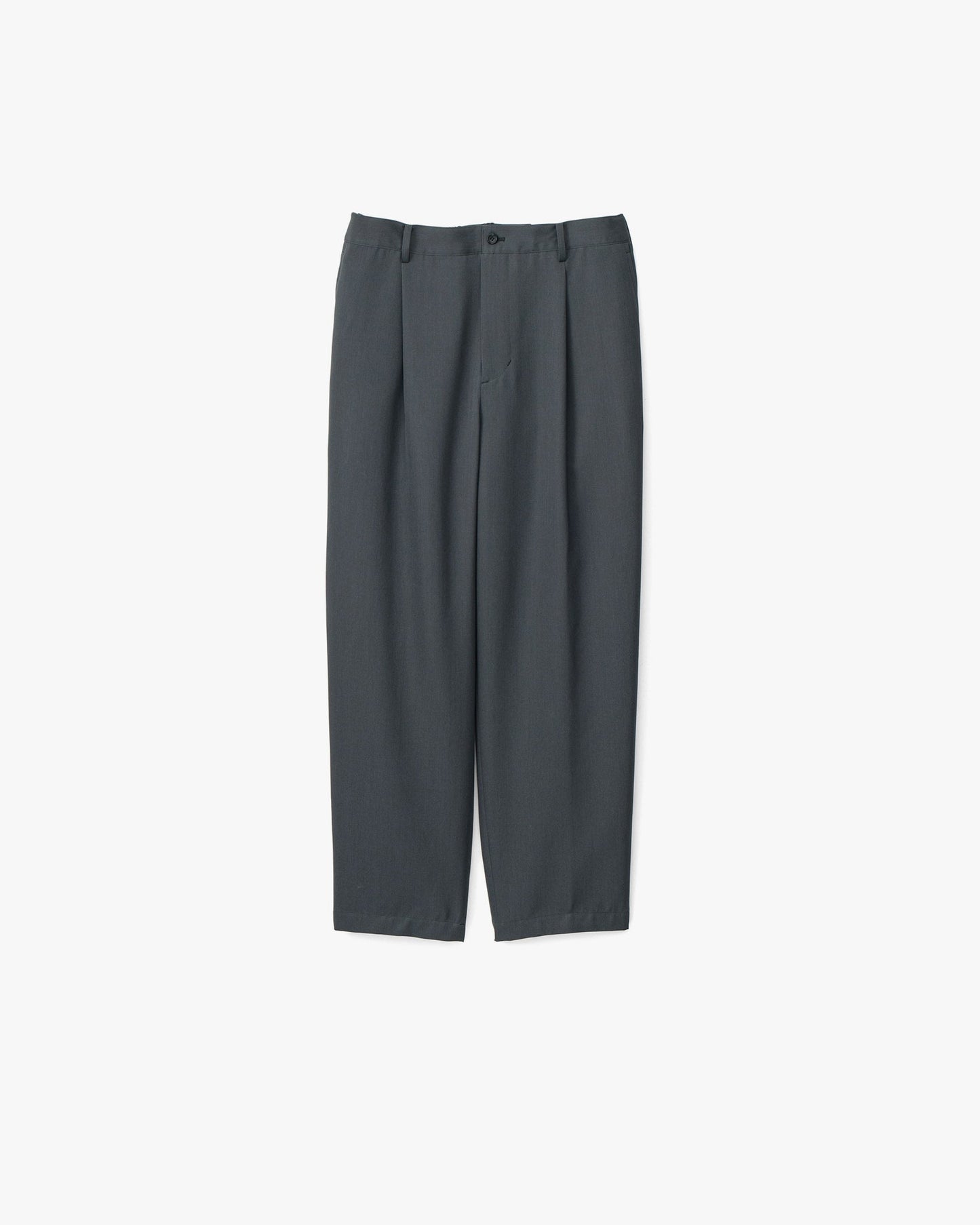 Graphpaper Scale Off Wool Tapered Trousers