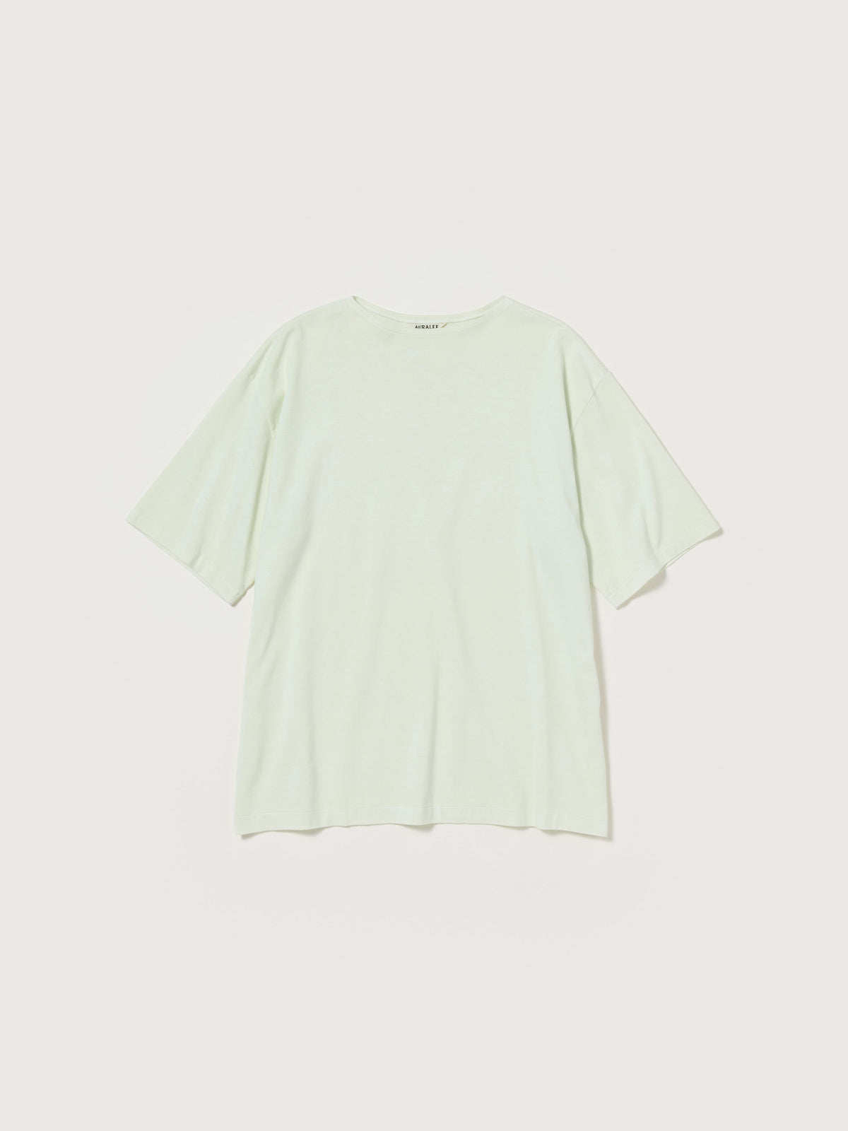 AURALEE LUSTER PLAITING BOAT NECK TEE – unexpected store