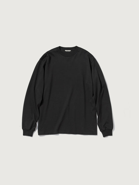 AURALEE LUSTER PLAITING L/S TEE