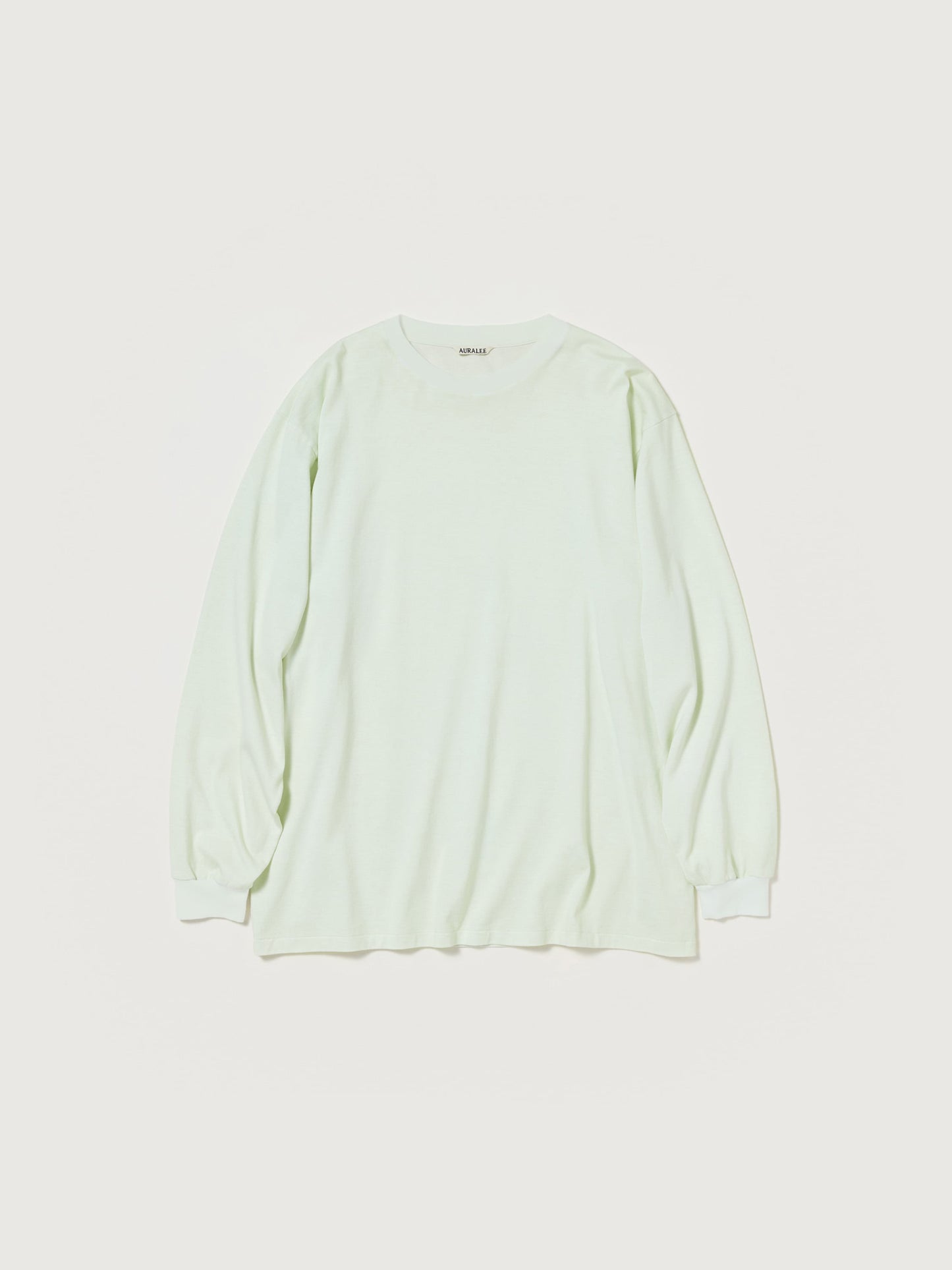 AURALEE LUSTER PLAITING L/S TEE