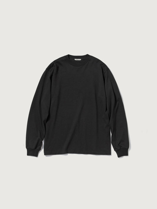 AURALEE LUSTER PLAITING L/S TEE