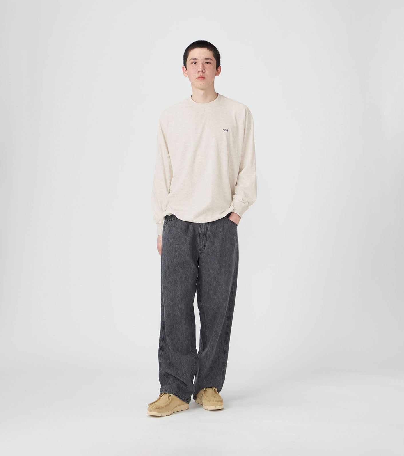 Purple Label Linen Cotton Denim Field Pants