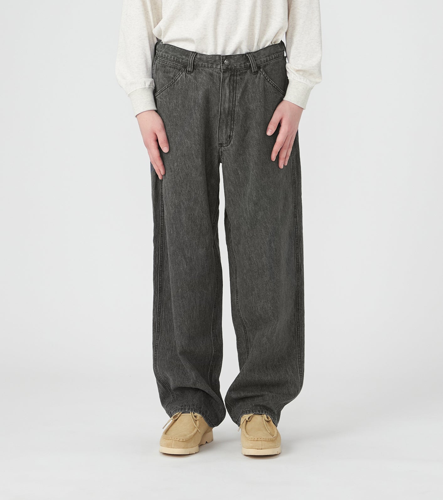 Purple Label Linen Cotton Denim Field Pants