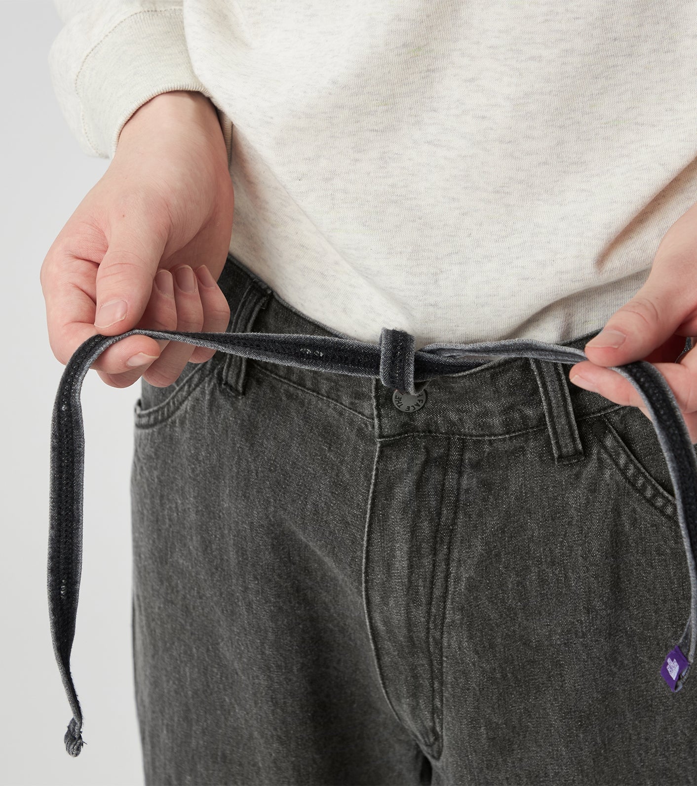 Purple Label Linen Cotton Denim Field Pants