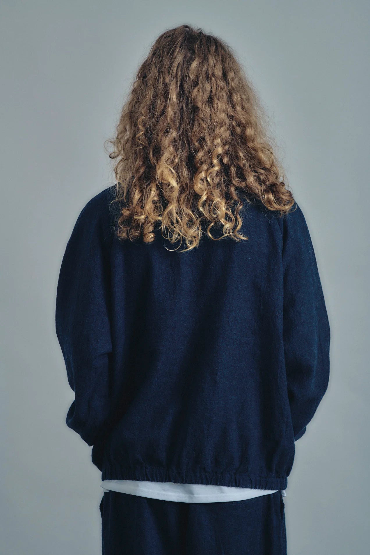 is-ness Linen Track Jacket