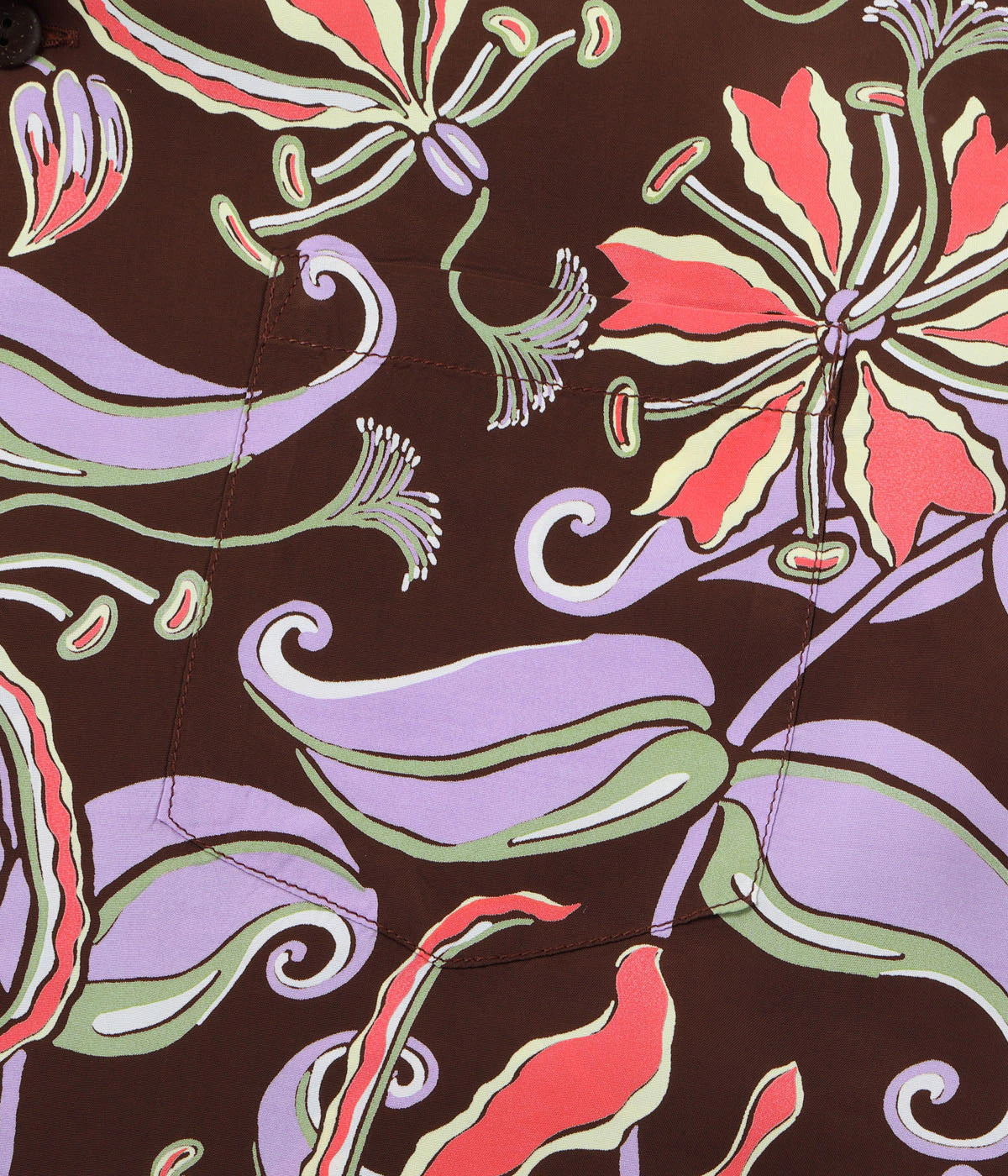 SUN SURF RAYON HAWAIIAN SHIRT “SPIDER LILY”