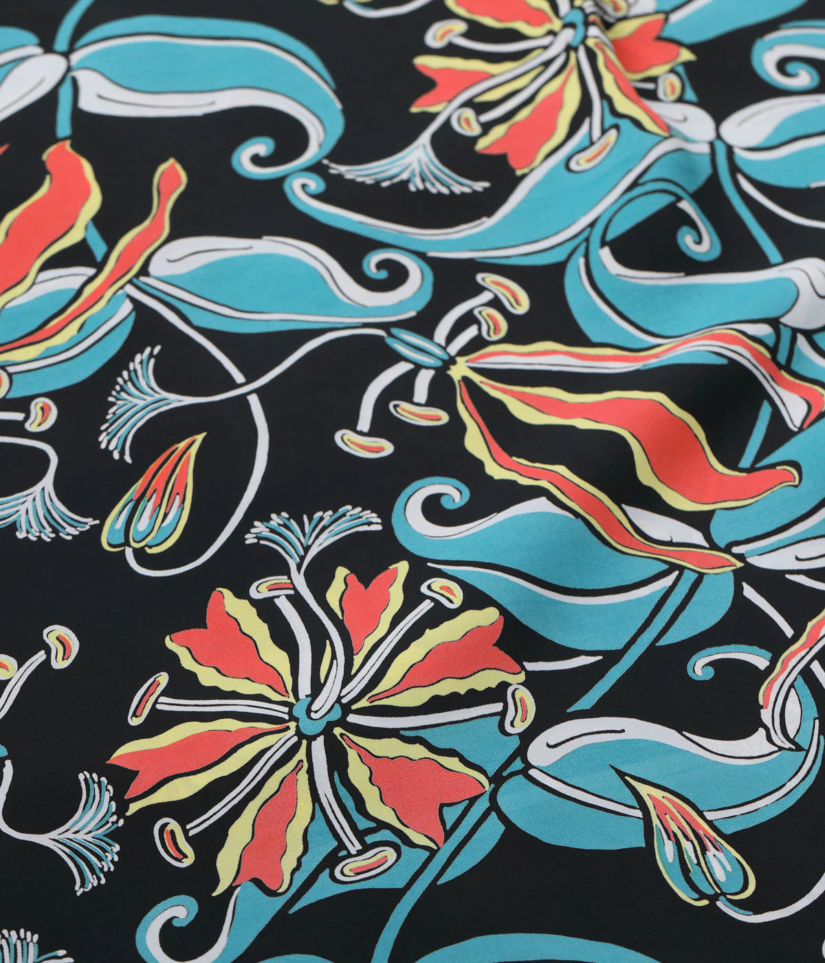 SUN SURF RAYON HAWAIIAN SHIRT “SPIDER LILY”