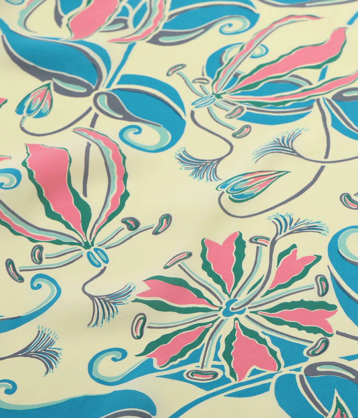 SUN SURF RAYON HAWAIIAN SHIRT “SPIDER LILY”