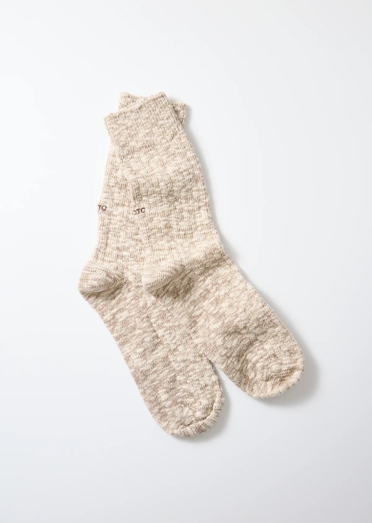 RoToTo ORGANIC COTTON SLUB CREW SOCKS