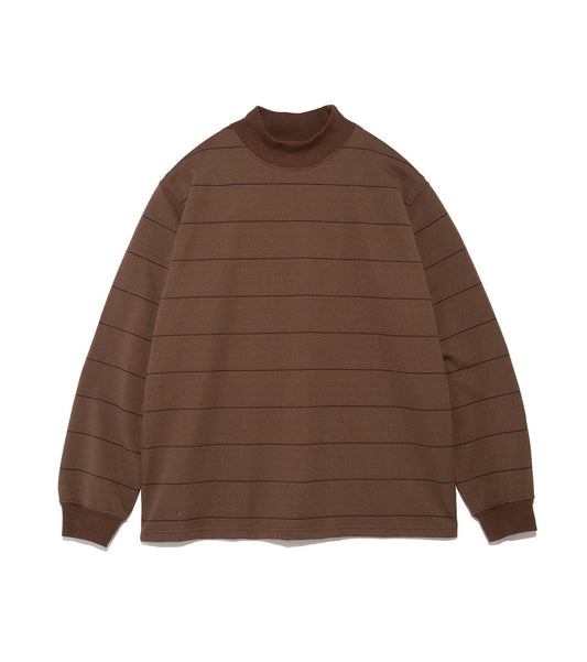 THE NORTH FACE PURPLE LABEL Field Striped Mockneck