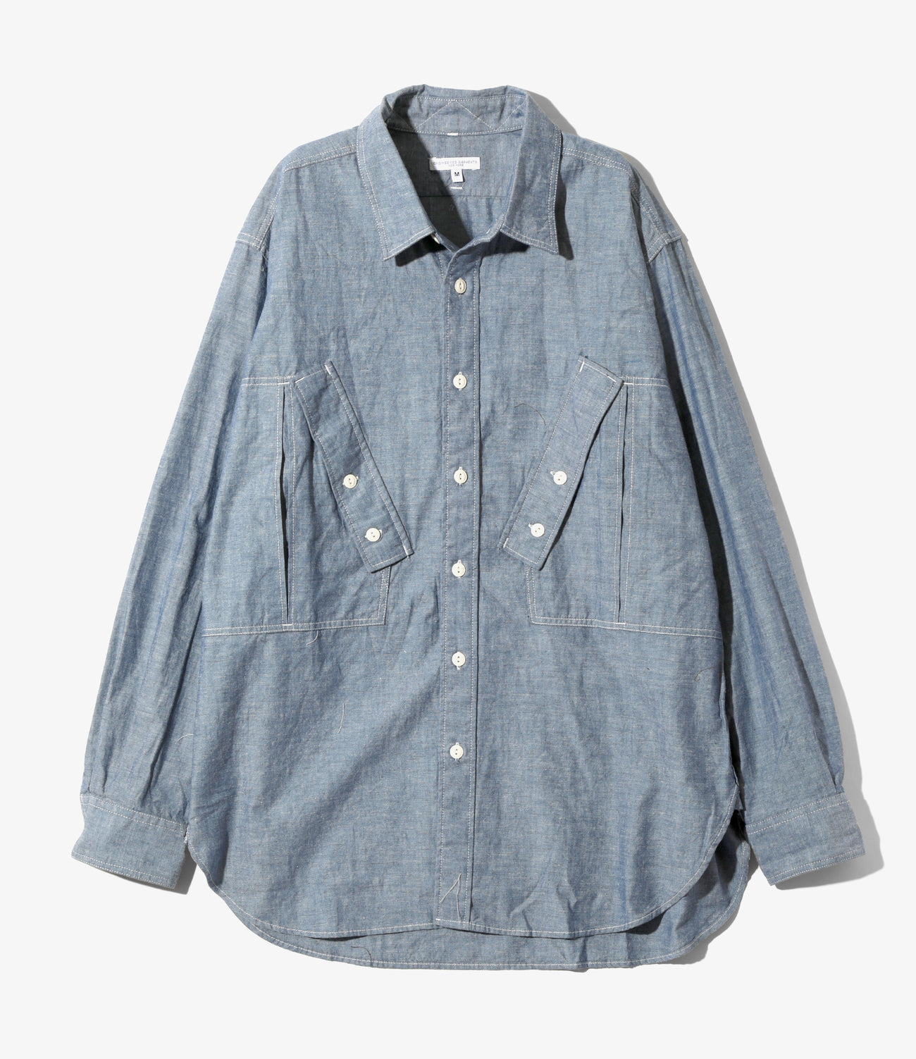 Engineered Garments FIELD SHIRT - COTTON CHAMBRAY