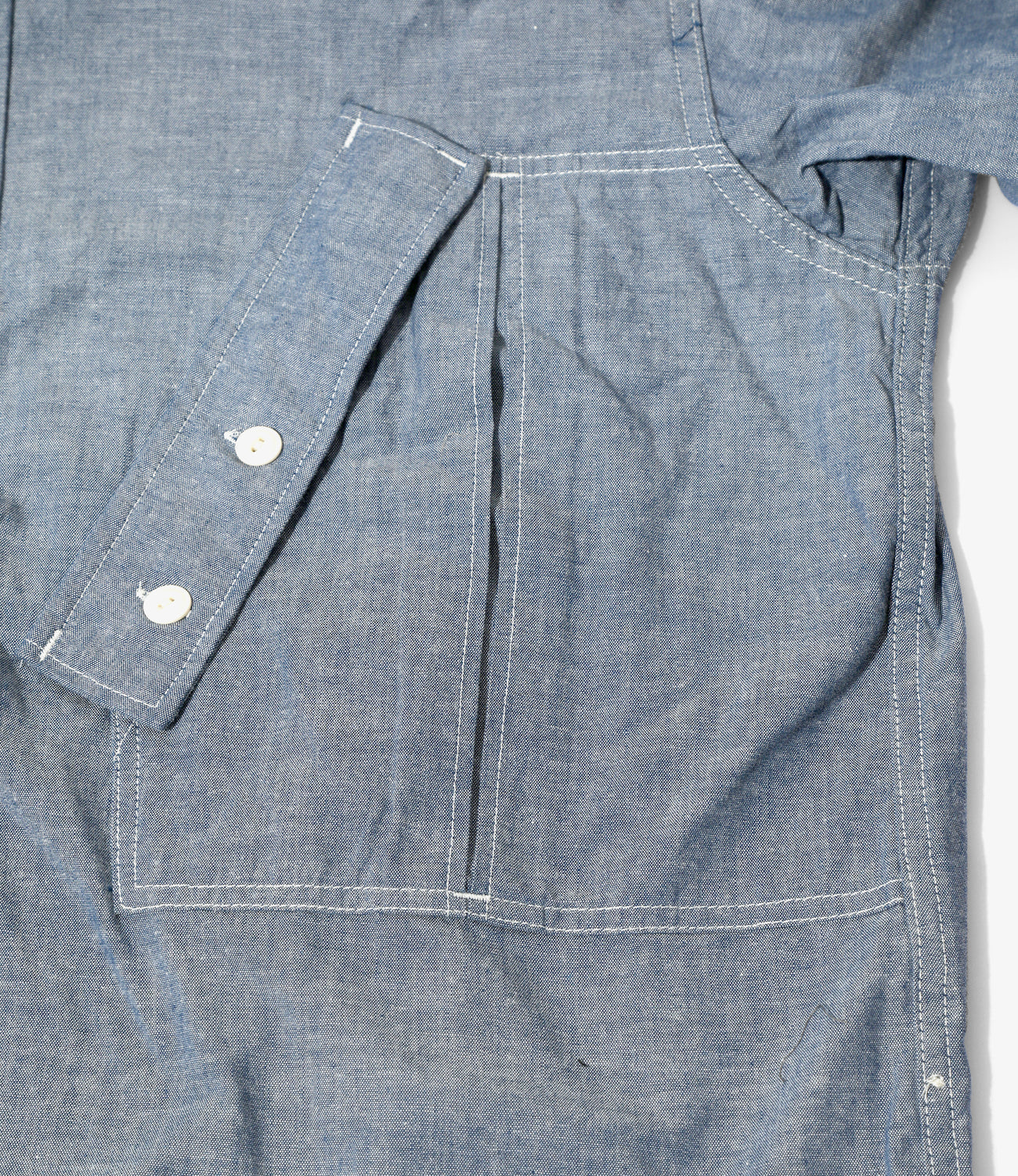 Engineered Garments FIELD SHIRT - COTTON CHAMBRAY