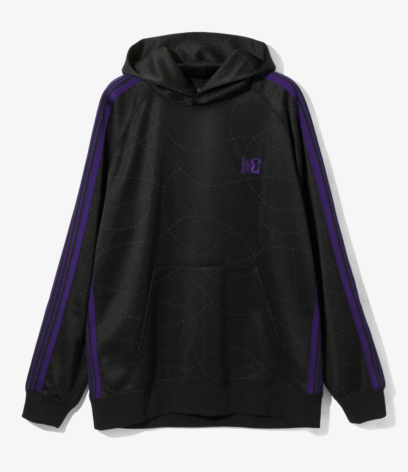 Needles Track Hoody - Poly Smooth / Printed