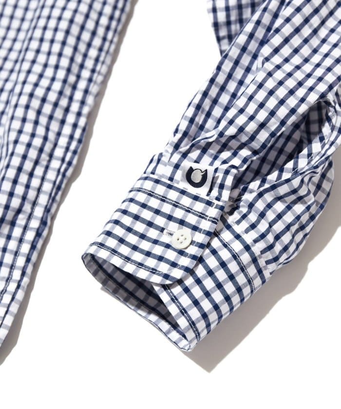 CAHLUMN Magazine Pocket Broad Shirt (Gingham)