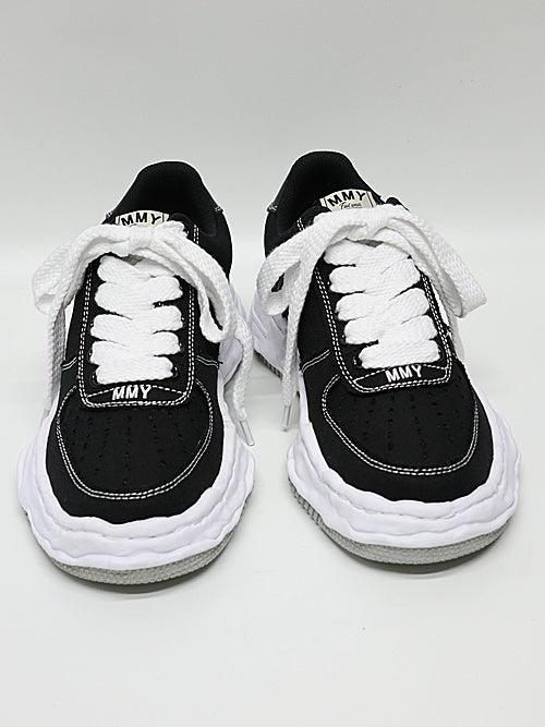 Maison MIHARA YASUHIRO WAYNE Original Sole Canvas Lowtop Sneaker Black