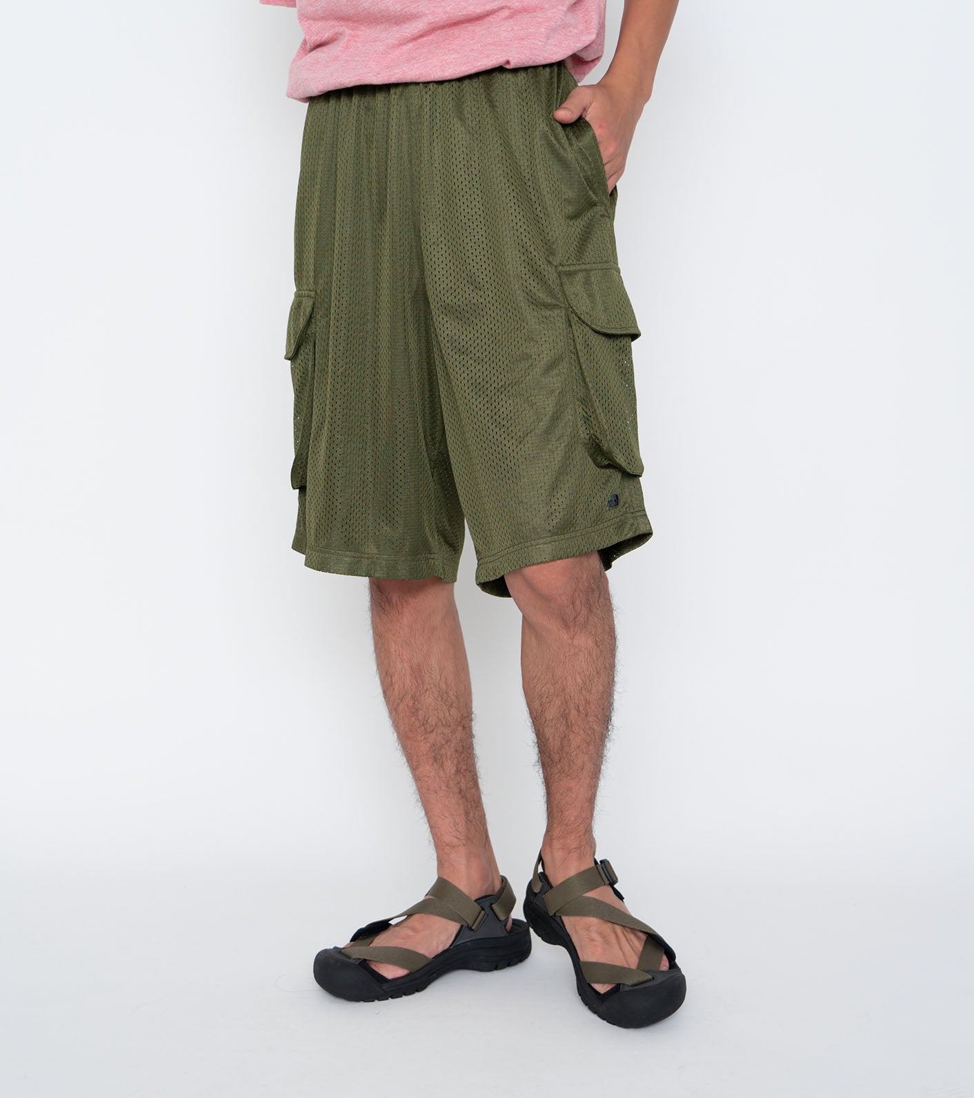 THE NORTH FACE PURPLE LABEL Mesh Cargo Pocket Field Shorts