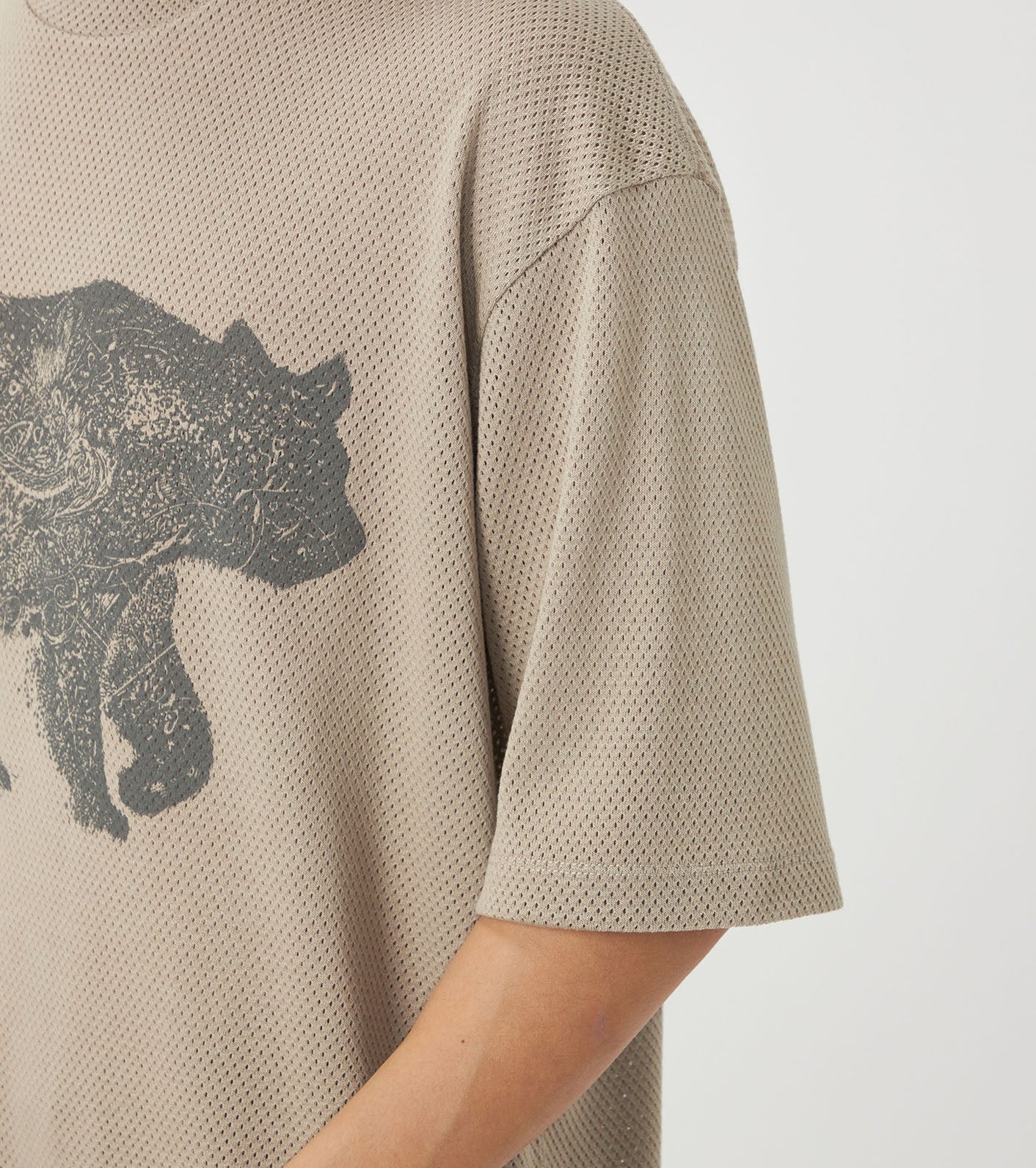 Purple Label Mesh Field Tee