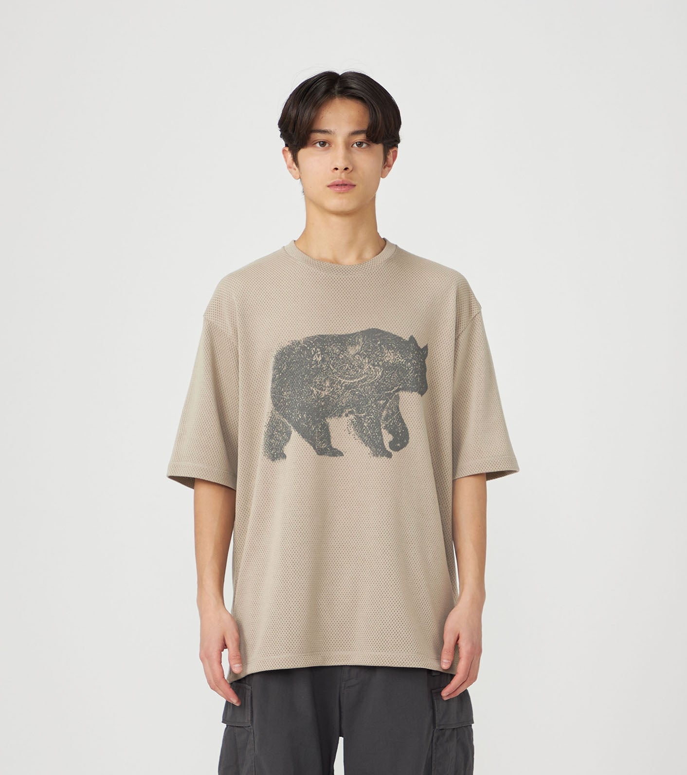 Purple Label Mesh Field Tee