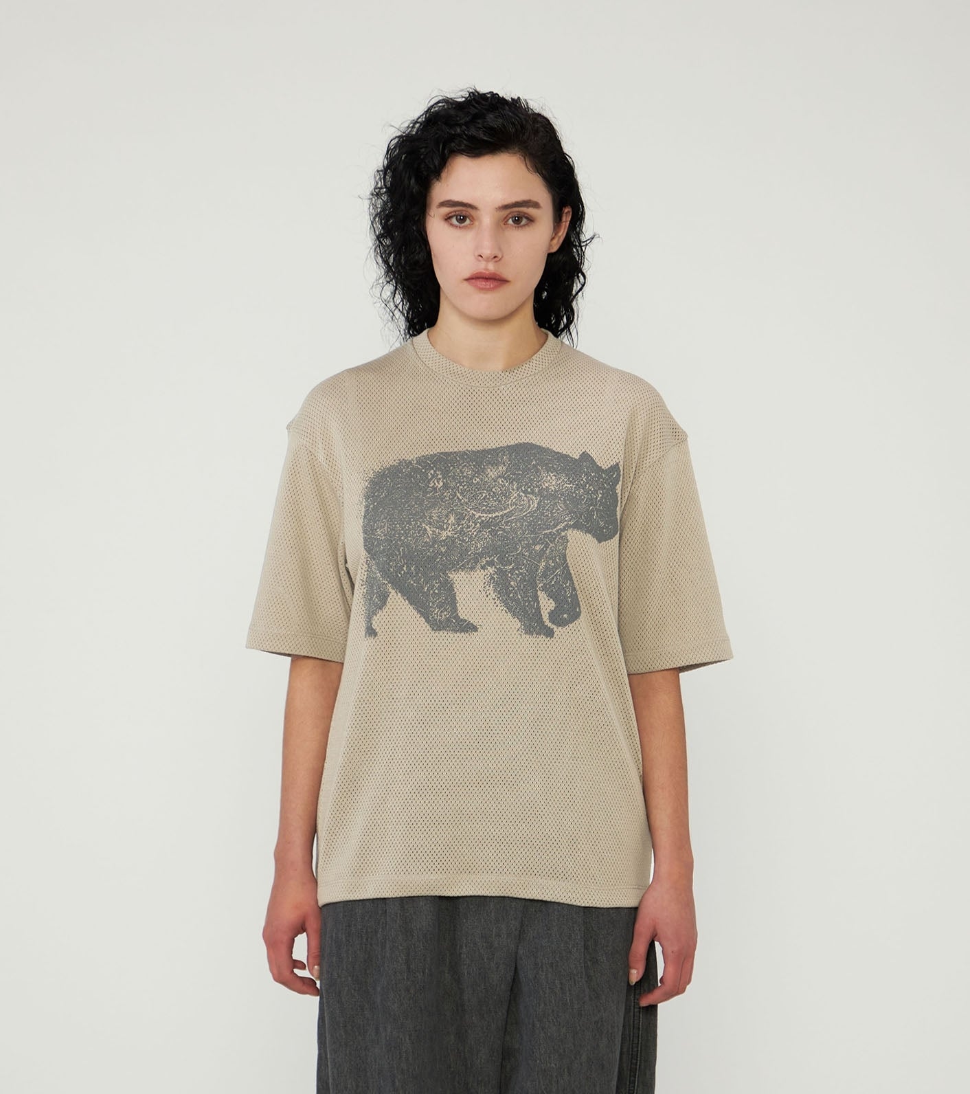 Purple Label Mesh Field Tee