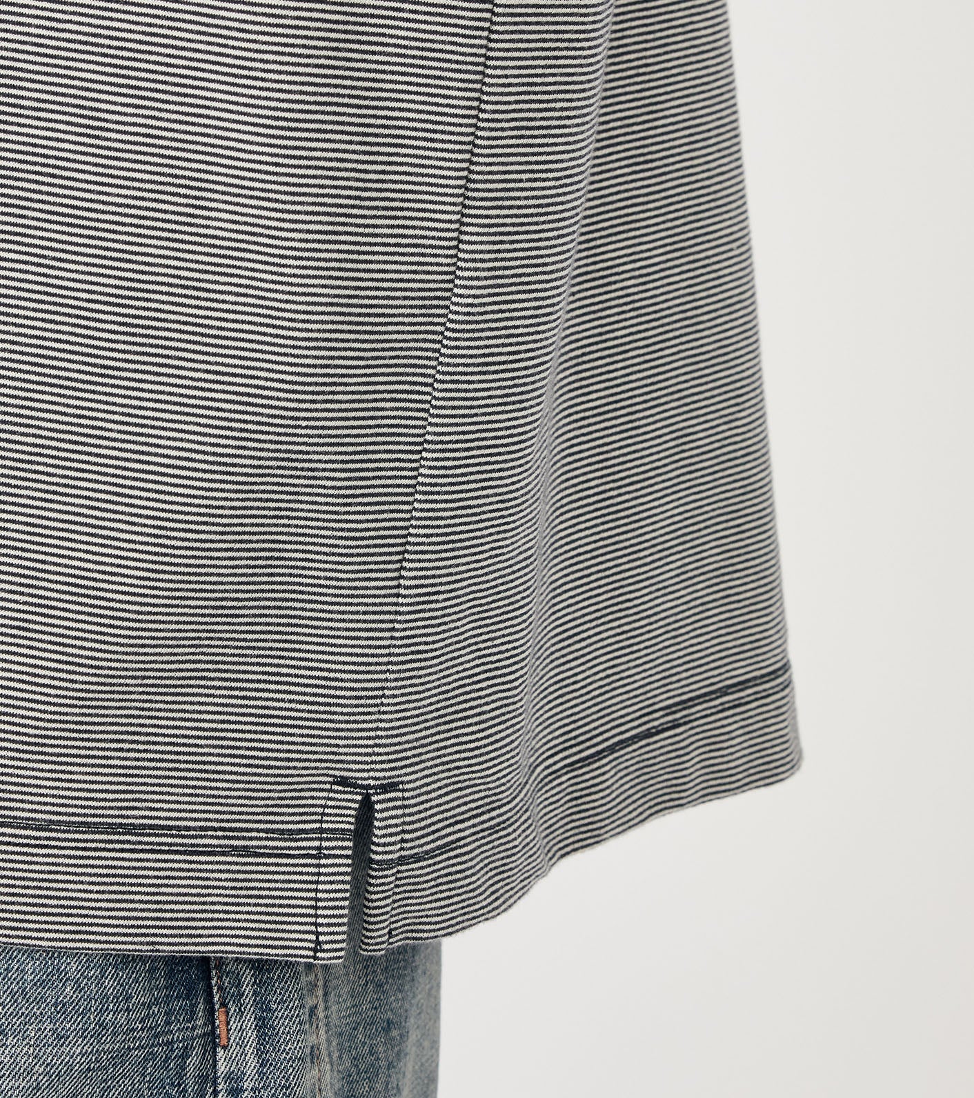 nanamica Micro Stripe Pocket Tee