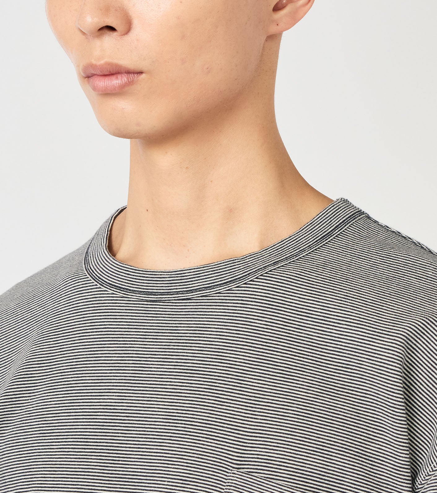 nanamica Micro Stripe Pocket Tee