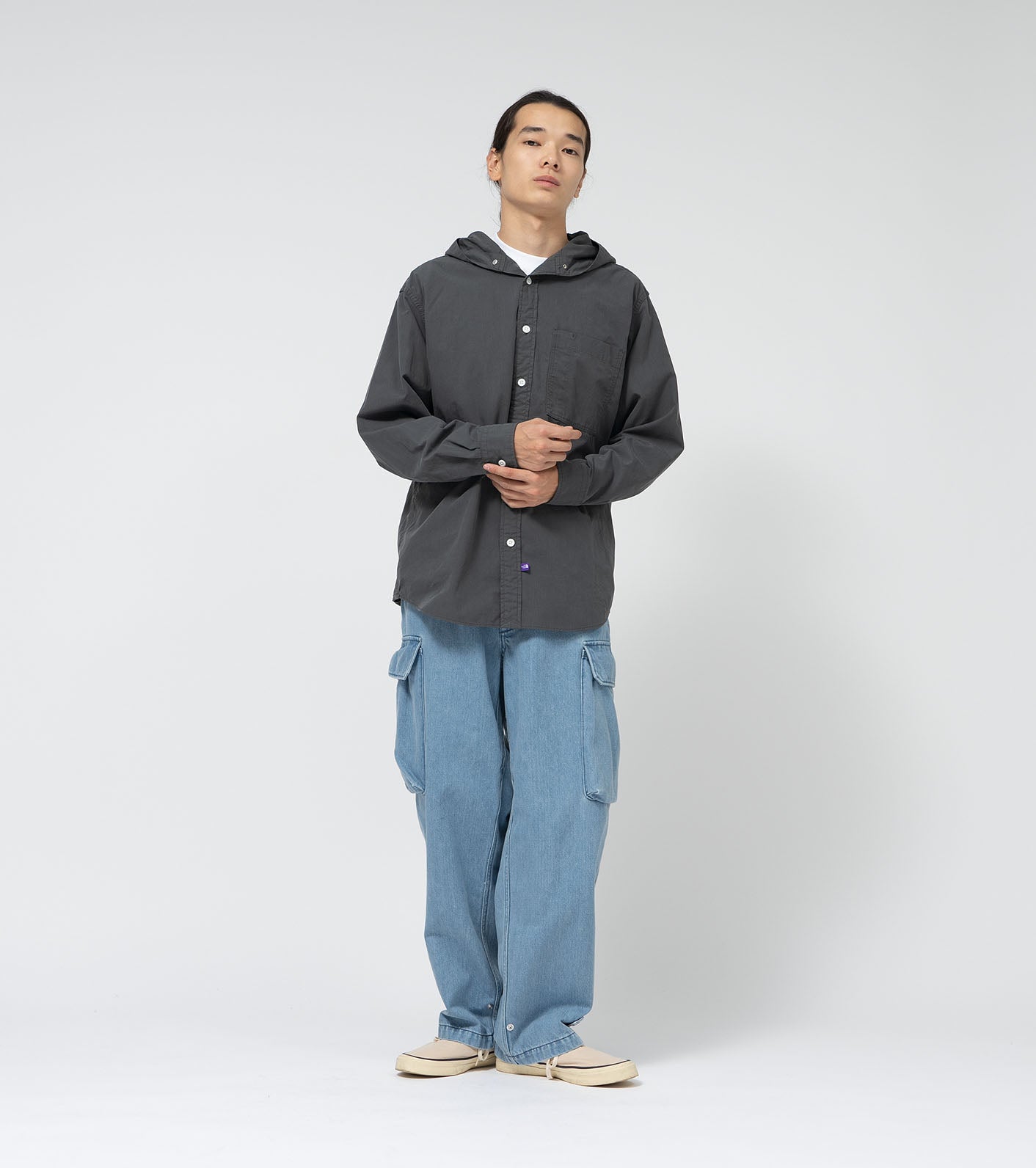 THE NORTH FACE PURPLE LABEL Mountain Hooded Shirt